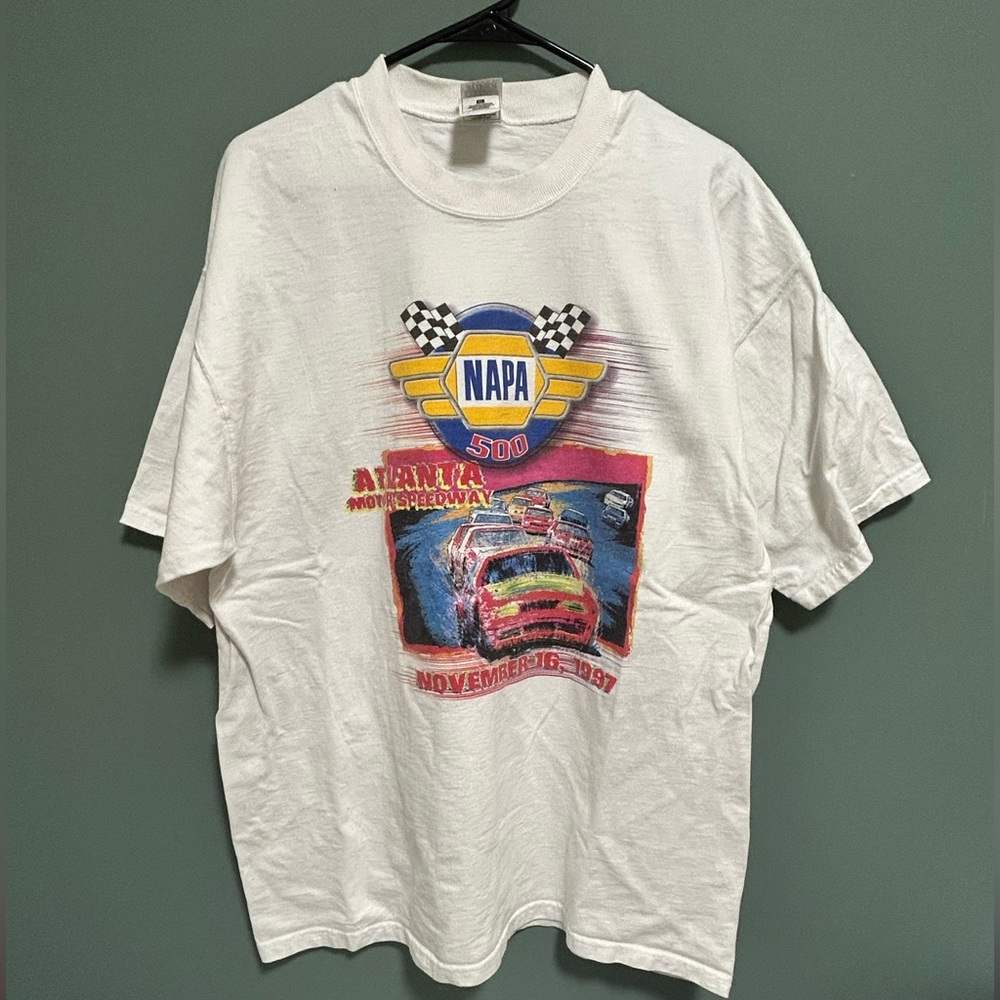 Vintage 1997 racing tee size XL